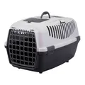 Szállítódoboz CAPRI III 40x38x61cm (max. 12kg) - világosszürke/sötétszürke