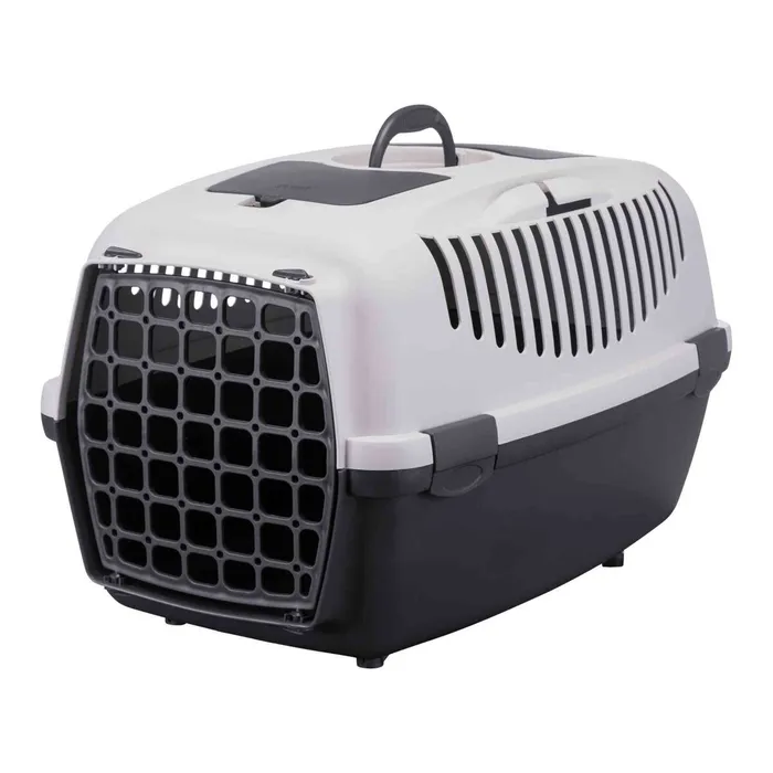 Termék főképe Transportní box CAPRI III 40x38x61cm (max. 12kg) - světle šedá/tmavě šedá