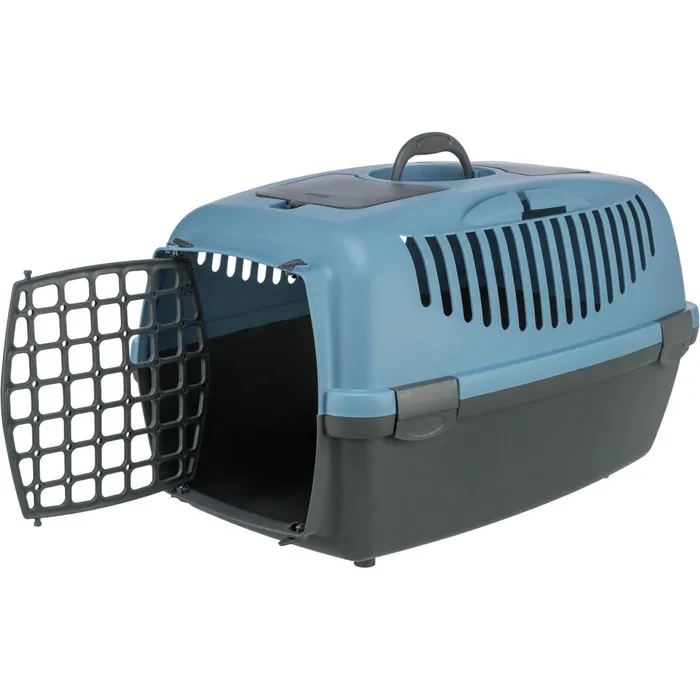 Termék főképe Transportní box CAPRI III 40x38x61cm (max. 12kg) - tmavě šedá/pastelově modrá