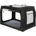 Következő termékkép Szállító nylon doboz Vario M-L 91x58x61 cm fekete-szürke