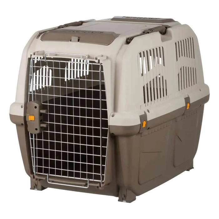 Termék főképe Transportní přepravka SKUDO 5, M, 59x65x79cm tmavě šedá/písková (max. 35kg)