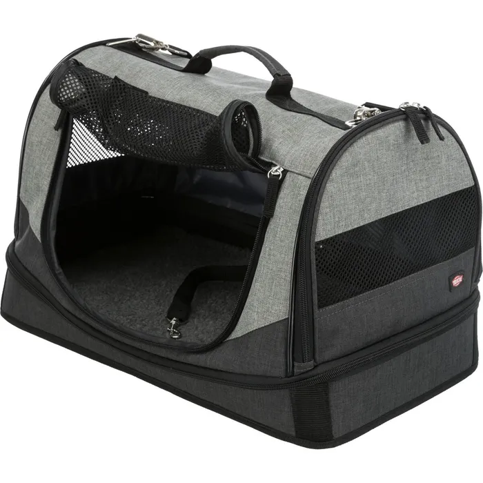 Termék főképe Transportní taška-pelíšek HOLLY 50x30x30 cm nylon,černo/šedá (max 15kg)