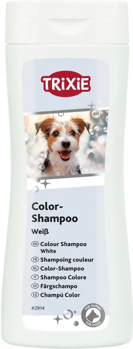 Termék főképe TRIXIE Color šampon - bílý 250 ml - pro světlé a bílosrsté psy