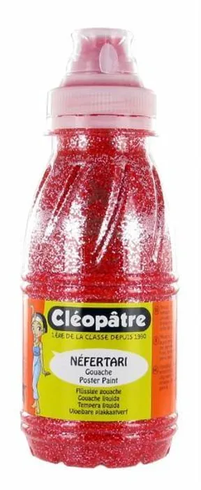 Termék főképe Třpytivý gel 250 ml Červená, CLEOPATRE