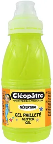 Csillogó gél 250 ml NEON Yellow, CLEOPATRE