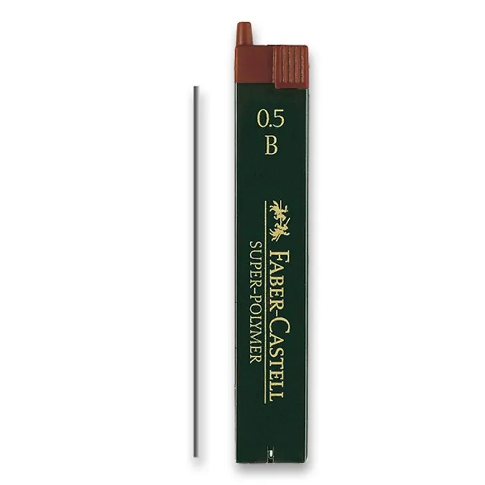 Termék főképe Grafitové tuhy Superpolymer 0.5mm B Faber Castell 120501