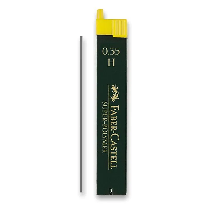Termék főképe Grafitové tuhy Superpolymer 0.35mm H Faber Castell 120311