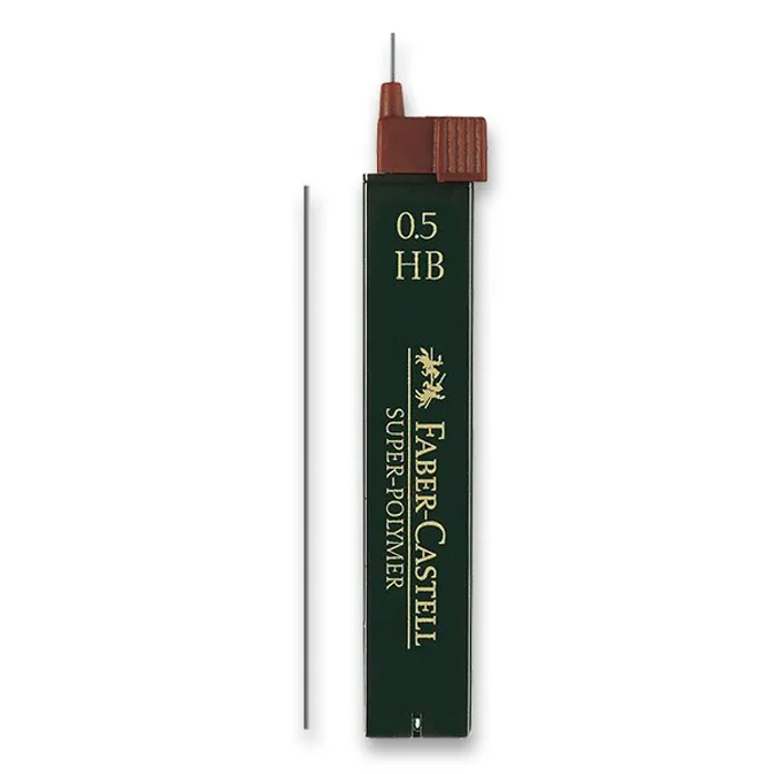 Termék főképe Grafitové tuhy Superpolymer 0.5mm HB  Faber Castell 120500
