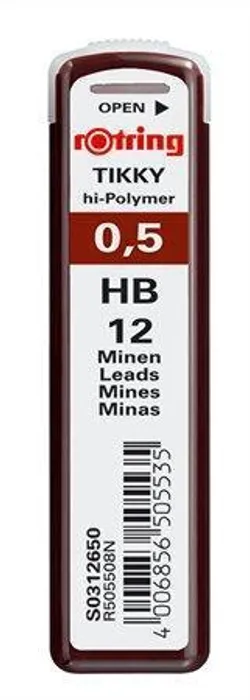 Termék főképe Tuhy Rotring 0,5 mm, HB