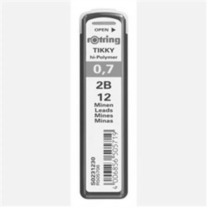 Termék főképe Tuhy Rotring 0,7 mm, 2B