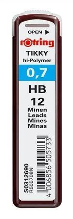 Termék főképe Tuhy Rotring 0,7 mm, HB