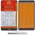 Következő termékkép Grafit ceruza 1502/I - TECHNIC készlet HB - 10H