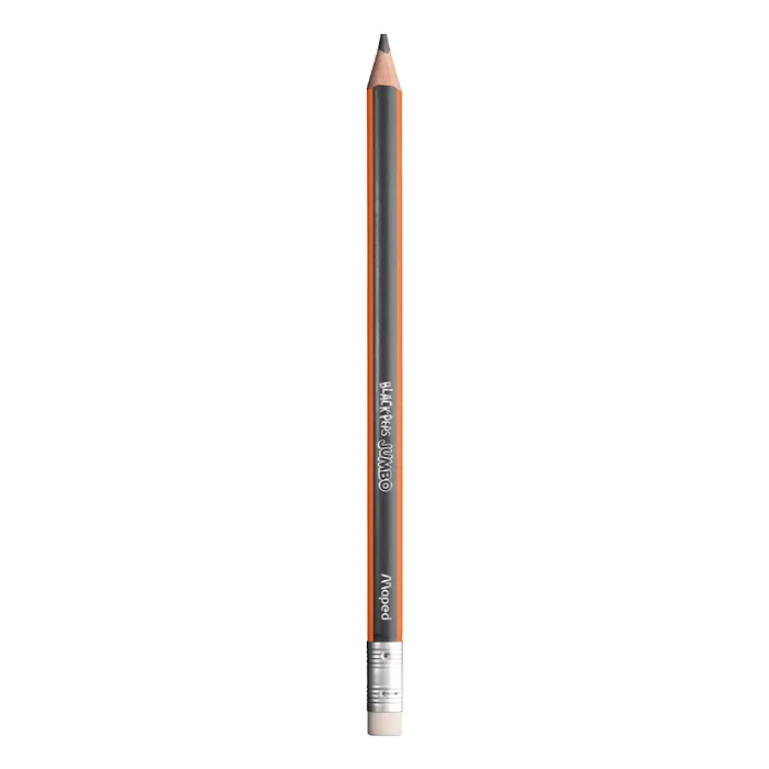 Termék főképe Tužka Maped Black´Peps Jumbo, tvrdost HB, s pryží, 1 ks