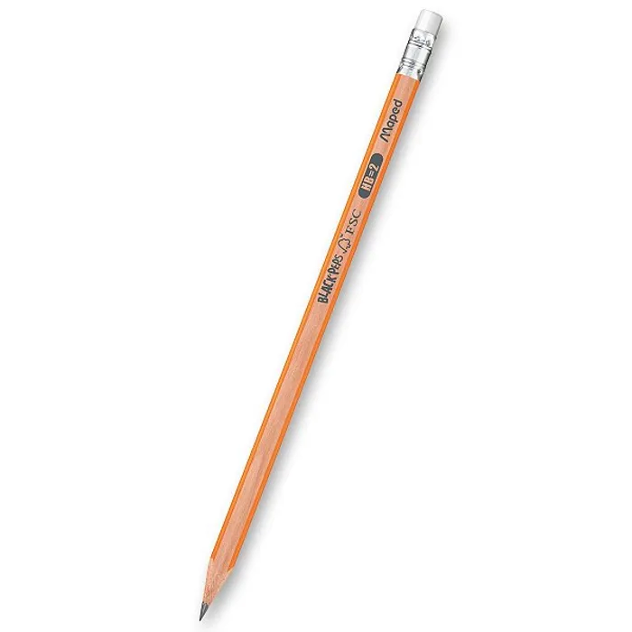 Termék főképe Tužka Maped Black´Peps s pryží - tvrdost HB, 3 ks