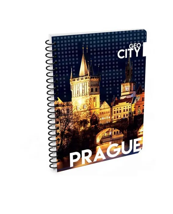 Termék főképe Twin wire blok A6 Soft GEO CITY Prague