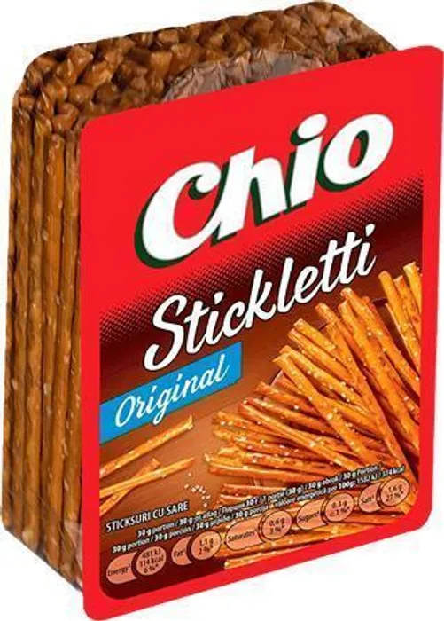 Termék főképe Tyčinky, solené, 100 g, CHIO "Sticletti", sýrové
