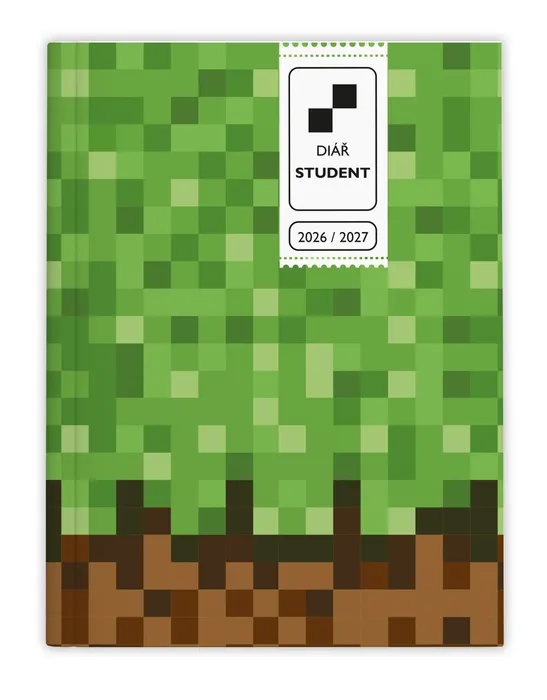 Termék főképe Týdenní diář - Student - V8 - lamino - kapesní - Kostky