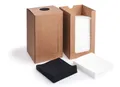 Szalvéta PREMIUM fehér 20 x 20 cm dobozos [100 db]