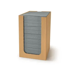 PRÉMIUM szalvéta szürke 20 x 20 cm dobozban [100 db]