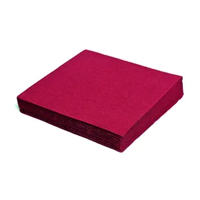 Szalvéta 2-rétegű bordó 33 x 33 cm [50 db]