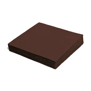 Szalvéta 2-rétegű barna 33 x 33 cm [50 db]