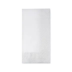 Szalvéta 1/8 hajtogatású 2-rétegű fehér 40 x 40 cm [250 db]