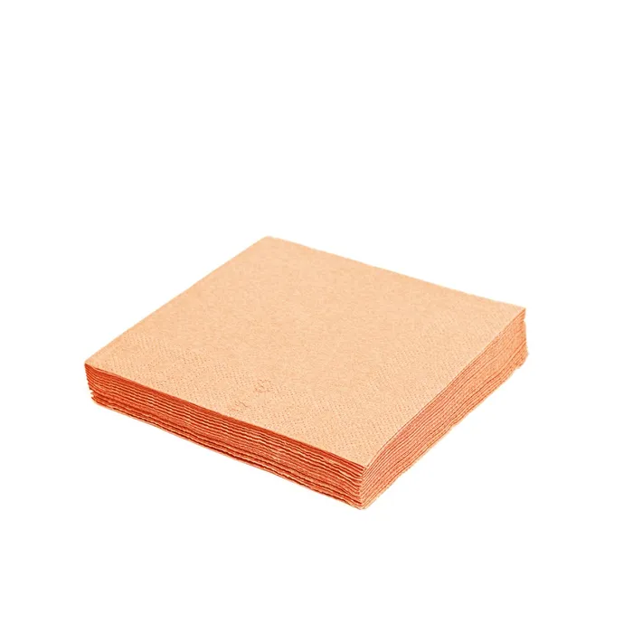Termék főképe Ubrousky 3-vrstvé, 40 x 40 cm apricot [250 ks]