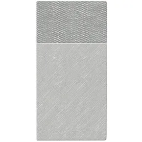 Evőeszköz szalvéták PAW AIRLAID 40x40 cm Bamberg (szürke) [25 db]