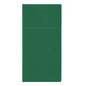 Evőeszköz szalvéták PAW AIRLAID 40x40 cm UNICOLOR (sötétzöld) [50 db]