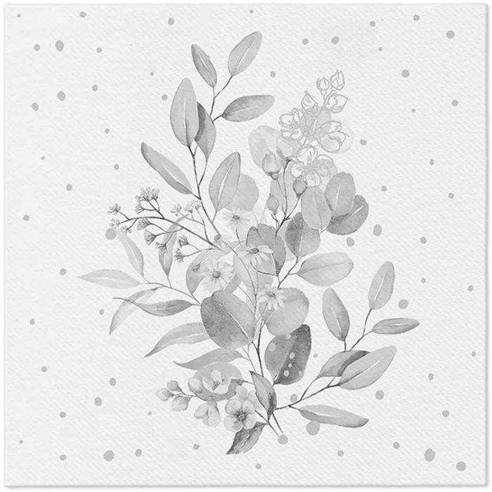 Termék főképe Ubrousky PAW AIRLAID 40x40 cm Eucalyptus Bouquet [50 ks]