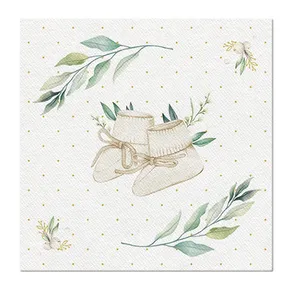 Szalvéták PAW AIRLAID 40x40 cm Hello Baby [50 db]