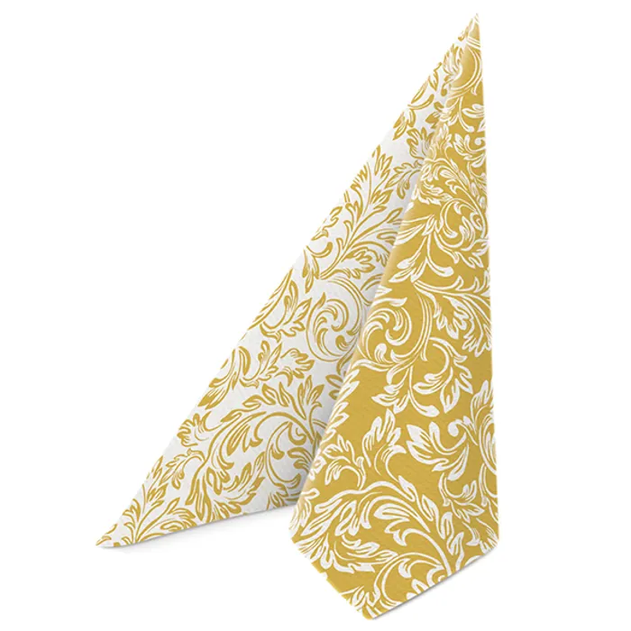Termék főképe Ubrousky PAW AIRLAID 40x40 cm Reverse Baroque etude gold [50 ks]