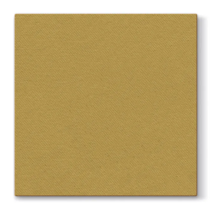 Termék főképe Ubrousky PAW AIRLAID L 40x40cm Monocolor Gold [50 ks]