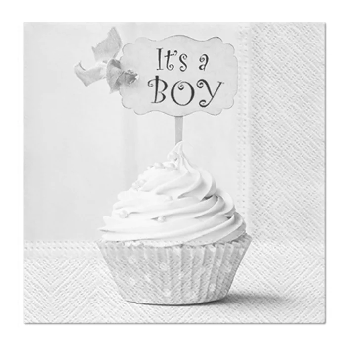 Termék főképe Ubrousky PAW L 33x33 cm Blue Cupcake