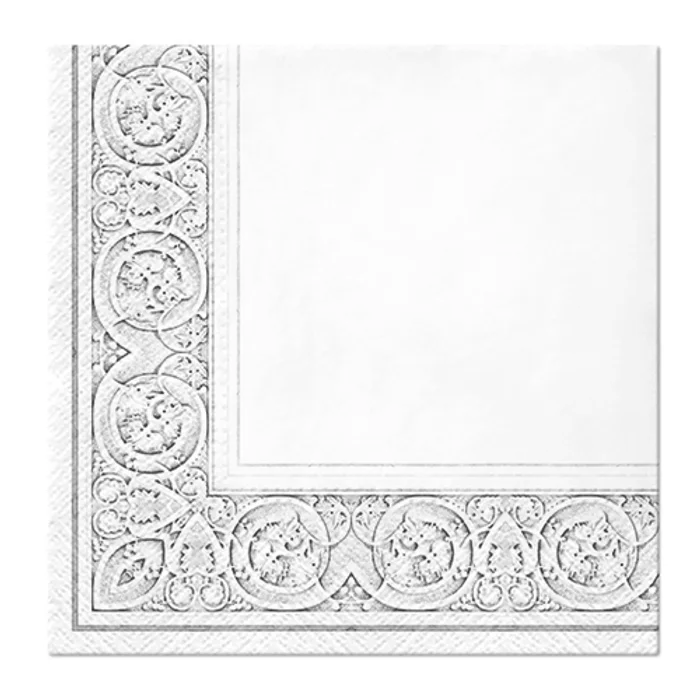 Termék főképe Ubrousky PAW L 33x33cm 3 vrst. Bass Relief [20 ks]