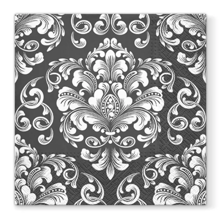 Termék főképe Ubrousky PAW L 33x33cm 3 vrst. Beautiful Moments Black [20 ks]