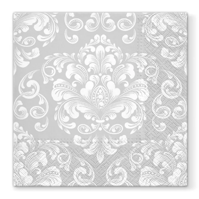 Termék főképe Ubrousky PAW L 33x33cm 3 vrst. Beautiful Moments Silver [20 ks]