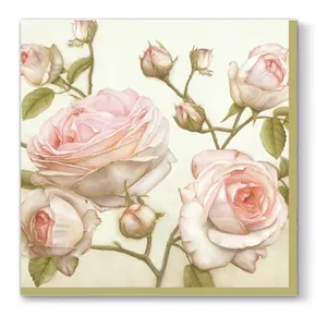 Szalvéta PAW L 33x33cm 3 réteg Beauty Roses [20 db]