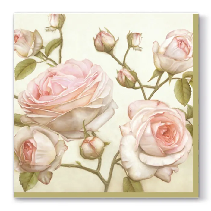 Termék főképe Ubrousky PAW L 33x33cm 3 vrst. Beauty Roses [20 ks]