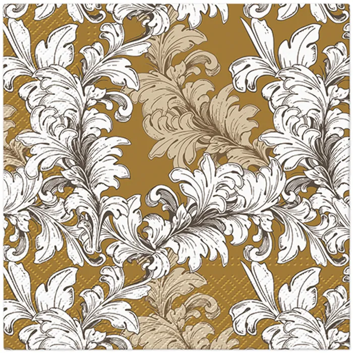 Termék főképe Ubrousky PAW L 33x33cm 3 vrst. Damask Ornament [20 ks]