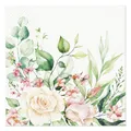 Szalvéta PAW L 33x33cm 3 réteg Floral Moments [20 db]