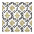 Szalvéta PAW L 33x33cm 3 réteg Royal Ornament Gold [20 db]