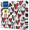 Szalvéta PAW L 33x33cm Double Design Time Fall in Love [20 db]