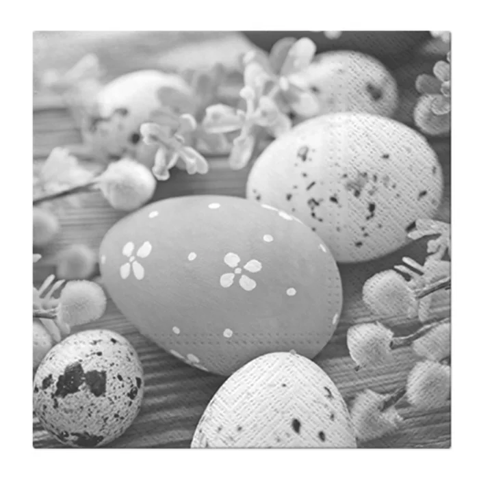 Termék főképe Ubrousky PAW L 33x33cm Eggs Among Catkins