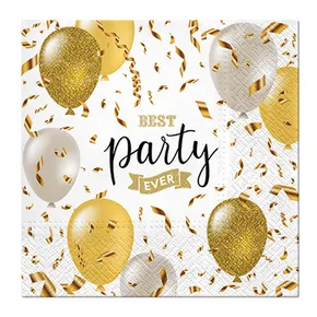 Szalvéta PAW L 33x33cm Elegant Ballons [20 db]