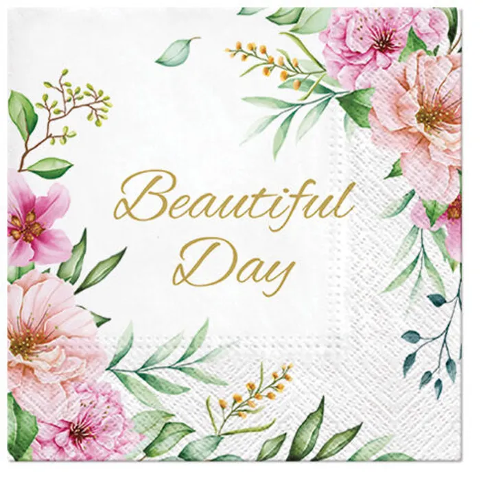 Termék főképe Ubrousky PAW L 33x33cm Special Flowers [20 ks]