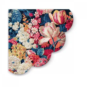 Szalvéta PAW R 32cm - 3 réteg - kerek - Flower Splendor [12 db]