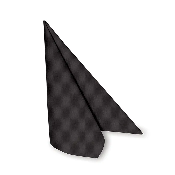 Termék főképe Ubrousky PREMIUM 40 x 40 cm černé [50 ks]