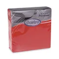 Szalvéta PREMIUM Minta-R piros 40 x 40 cm [50 db]