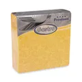 Szalvéta PREMIUM Minta-R sárga 40 x 40 cm [50 db]